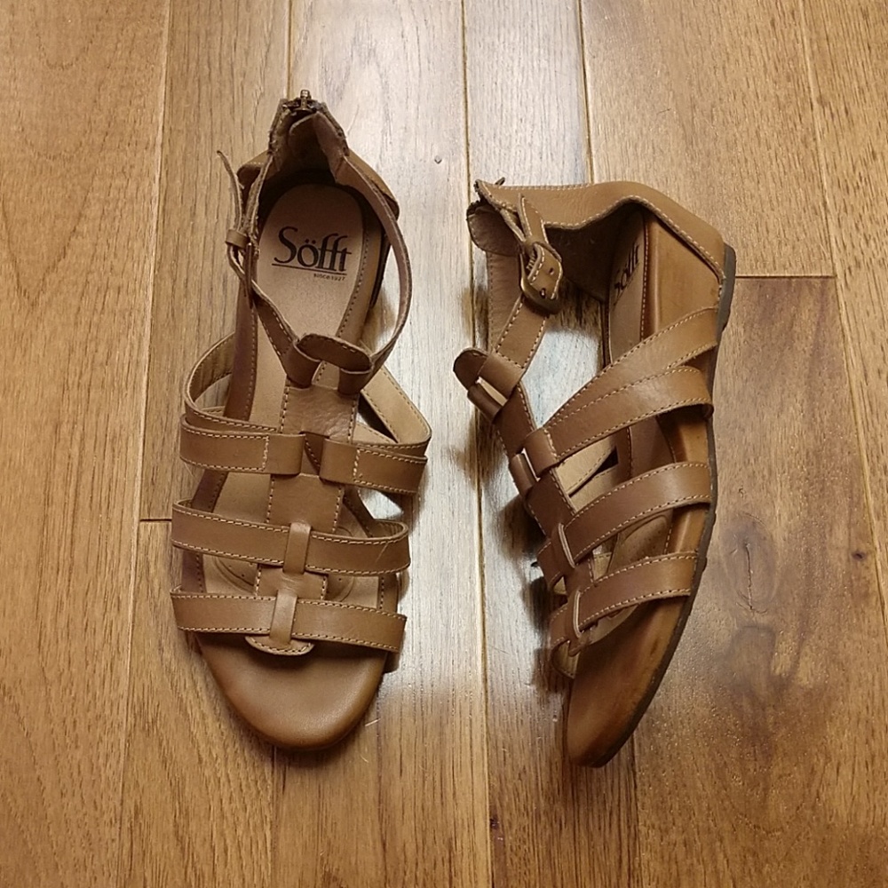 Sofft gladiator wedge sandle